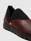 Slip-on Trainers WITI724SOF DK. RED W/BLACK NEOPRENE